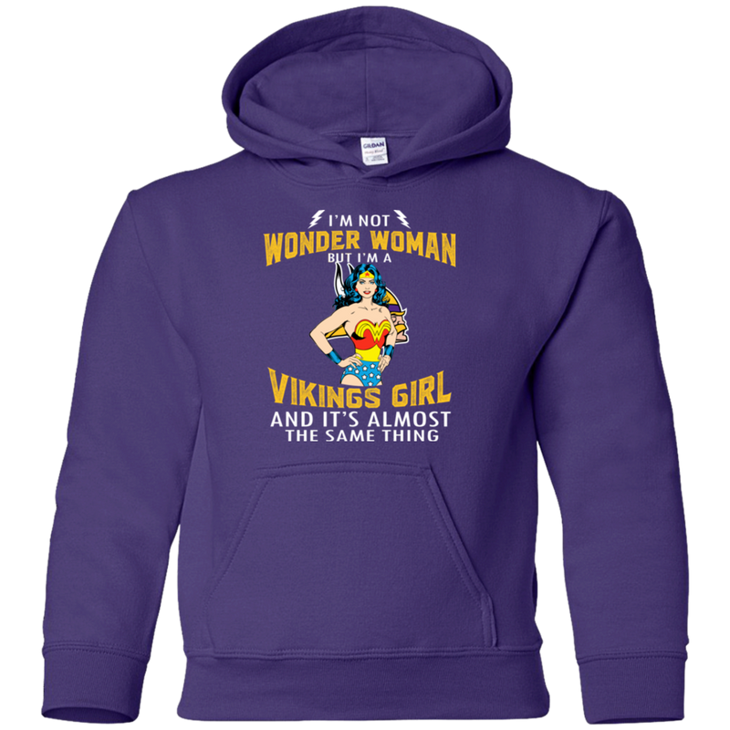 I'm Not Wonder Woman Minnesota Vikings T Shirts
