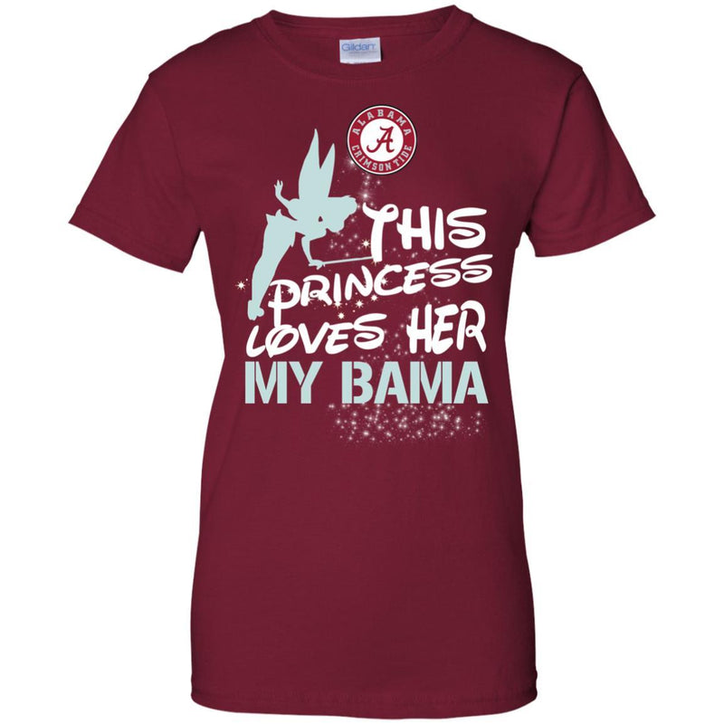This Princess Love Her Alabama Crimson Tide T Shirts