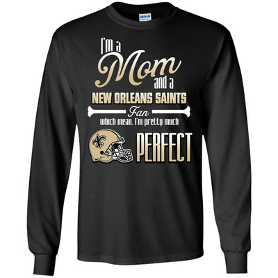 Cool Pretty Perfect Mom Fan New Orleans Saints T Shirt