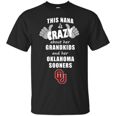 This Nana Is Crazy About Her Grandkids And Her Oklahoma Sooners T Shirts