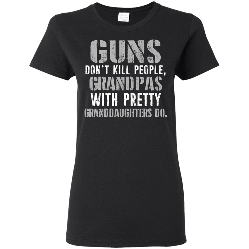 Gun Don't Kill People T Shirts V4