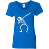 Dabbing Skull Chicago Cubs T Shirts