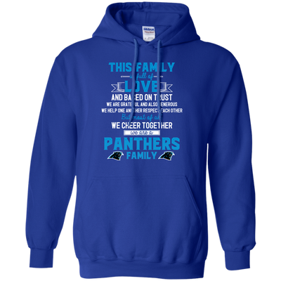 We Are A Carolina Panthers Family T Shirt