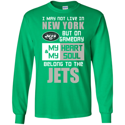 My Heart And My Soul Belong To The New York Jets T Shirts