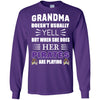 Grandma Doesn't Usually Yell East Carolina Pirates T Shirts