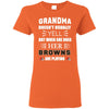 Grandma Doesn't Usually Yell Cleveland Browns T Shirts