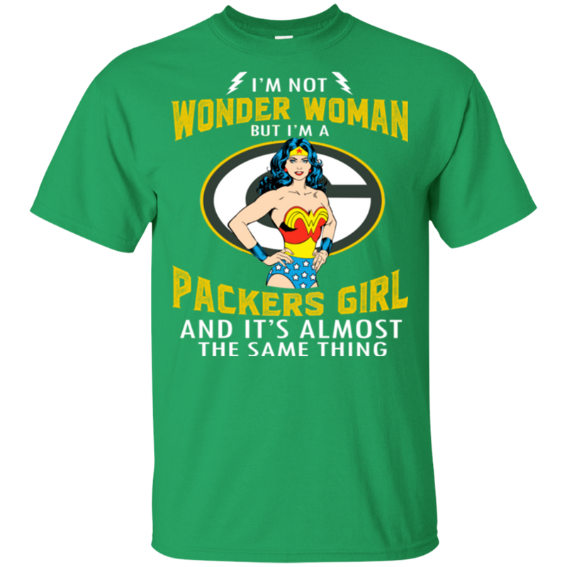 I'm Not Wonder Woman Green Bay Packers T Shirts