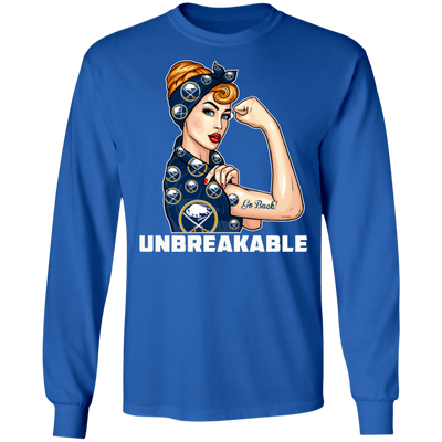 Beautiful Girl Unbreakable Go Buffalo Sabres T Shirt