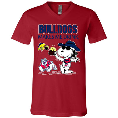 Fresno State Bulldogs Make Me Drinks T Shirt