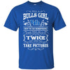 She Will Do It Twice And Take Pictures Buffalo Bulls T Shirt