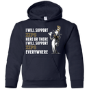 I Will Support Everywhere Akron Zips T Shirts