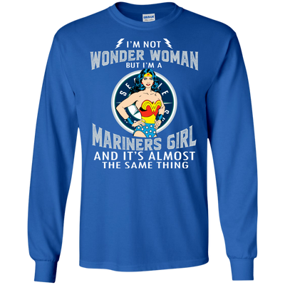 I'm Not Wonder Woman Seattle Mariners T Shirts
