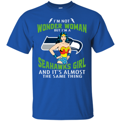 I'm Not Wonder Woman Seattle Seahawks T Shirts