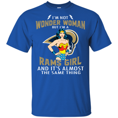 I'm Not Wonder Woman Los Angeles Rams T Shirts