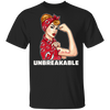 Beautiful Girl Unbreakable Go New Jersey Devils T Shirt