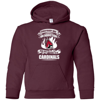 Everybody Has An Addiction Mine Just Happens To Be Ball State Cardinals T Shirt