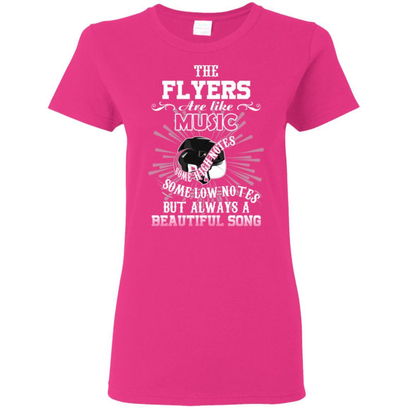 The Philadelphia Flyers Are Like Music T Shirt