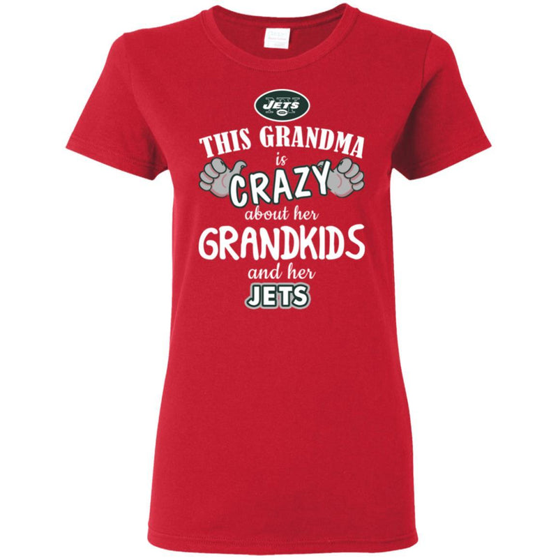 This Grandma Is Crazy About Her Grandkids And Her New York Jets T Shirt