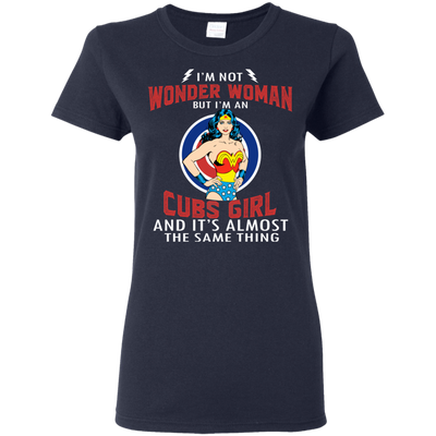 I'm Not Wonder Woman Chicago Cubs T Shirts