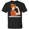 Beautiful Girl Unbreakable Go Baltimore Orioles T Shirt