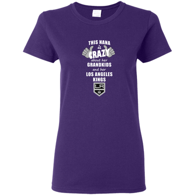 This Nana Is Crazy About Her Grandkids And Her Los Angeles Kings T Shirts