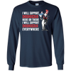 I Will Support Everywhere Los Angeles Dodgers T Shirts