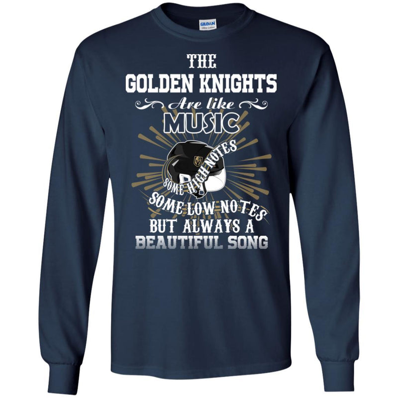 The Vegas Golden Knights Are Like Music T Shirt