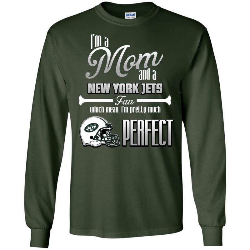 Cool Pretty Perfect Mom Fan New York Jets T Shirt
