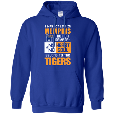 My Heart And My Soul Belong To The Memphis Tigers T Shirts