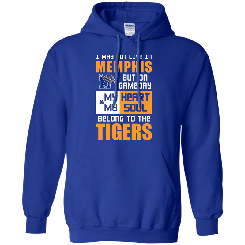 My Heart And My Soul Belong To The Memphis Tigers T Shirts