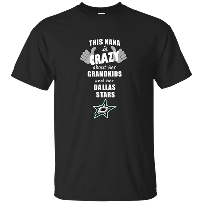 This Nana Is Crazy About Her Grandkids And Her Dallas Stars T Shirts