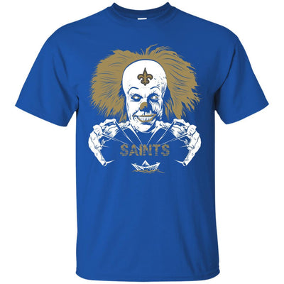 IT Horror Movies New Orleans Saints T Shirts