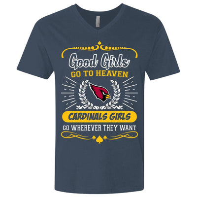 Good Girls Go To Heaven Arizona Cardinals Girls T Shirts