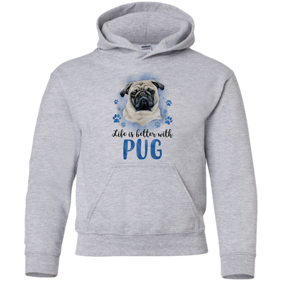 Nice Pug T Shirts - Life Is Better With Pug, is a awesome gift