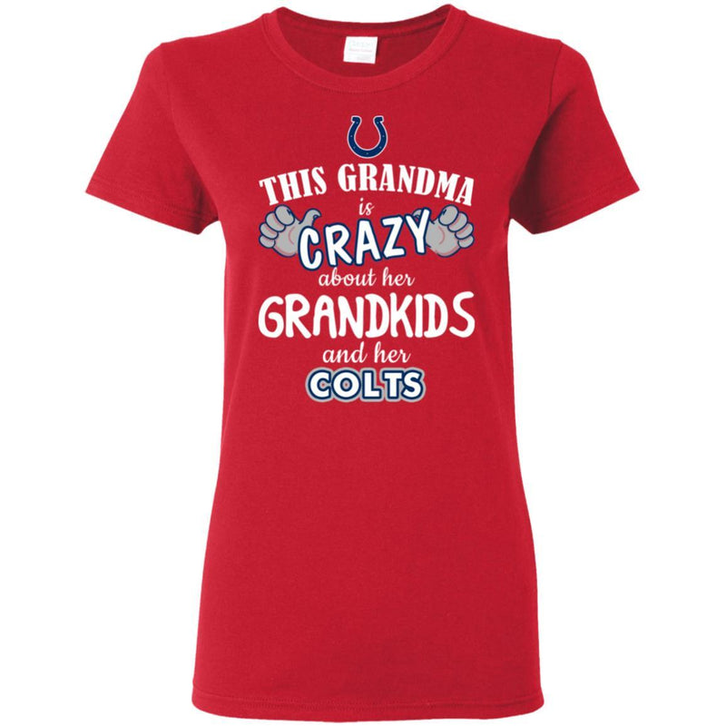 This Grandma Is Crazy About Her Grandkids And Her Indianapolis Colts T Shirt