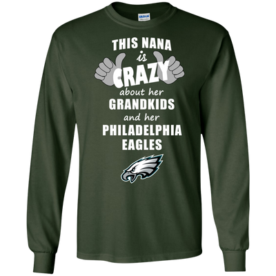 This Nana Is Crazy About Her Grandkids And Her Philadelphia Eagles T Shirts