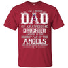 Proud Of Dad Of An Awesome Daughter Los Angeles Angels T Shirts