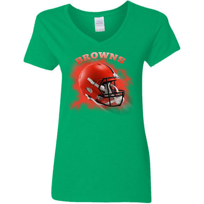 Teams Come From The Sky Cleveland Browns T Shirts