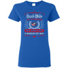 Good Girls Go To Heaven Columbus Blue Jackets Girls T Shirts