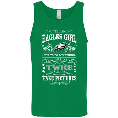 She Will Do It Twice And Take Pictures Philadelphia Eagles T Shirt