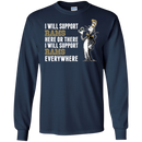 I Will Support Everywhere Los Angeles Rams T Shirts