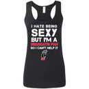I Hate Being Sexy But I'm Fan So I Can't Help It Cincinnati Bearcats Black T Shirts