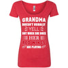 Grandma Doesn't Usually Yell Detroit Red Wings T Shirts