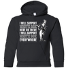 I Will Support Everywhere Chicago White Sox T Shirts