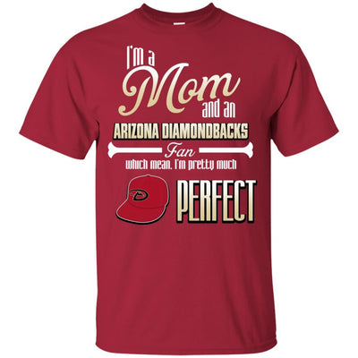 Cool Pretty Perfect Mom Fan Arizona Diamondbacks T Shirt