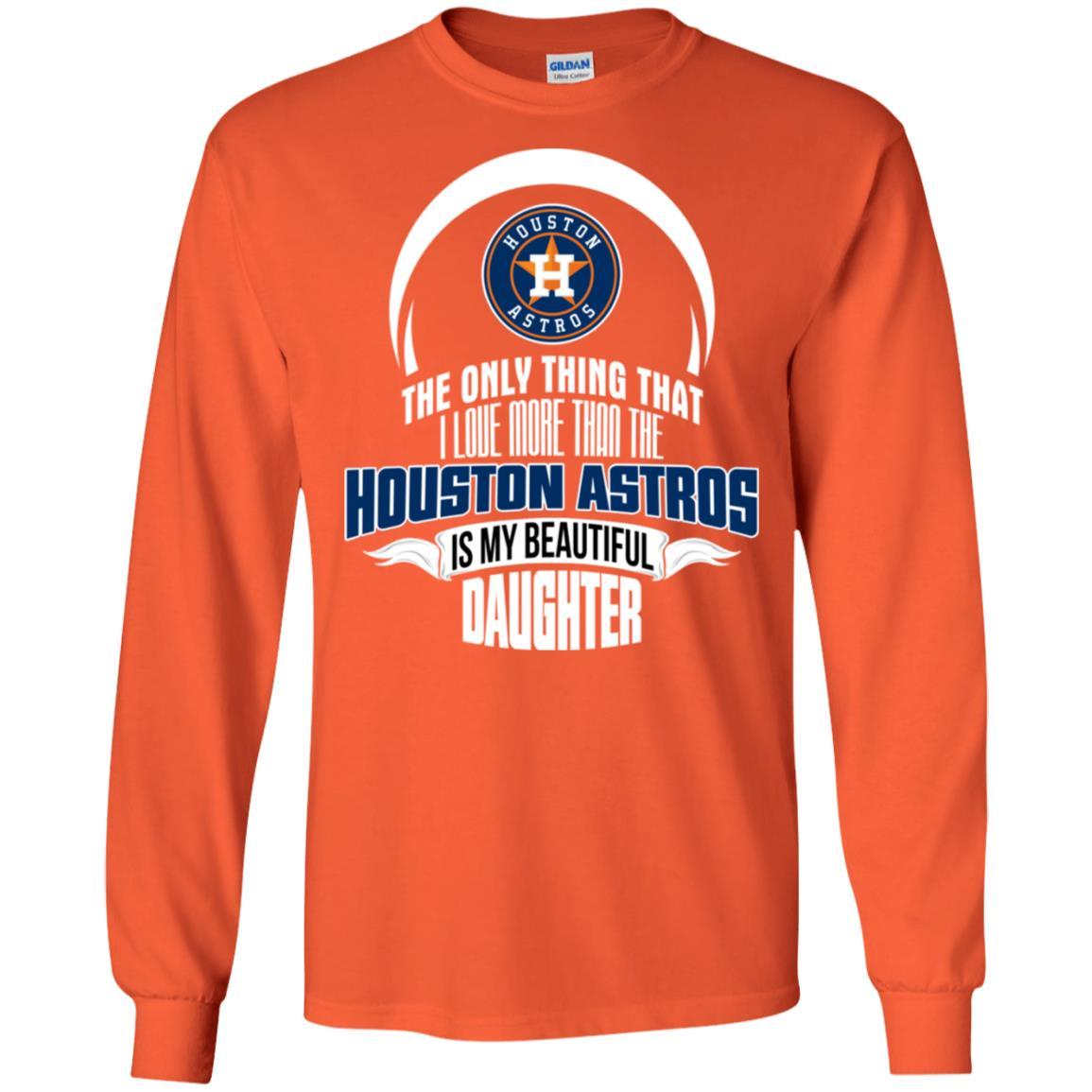 Proud Of Dad Of An Awesome Daughter Houston Astros T Shirts – Best Funny  Store