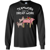 Pug Teamwork Makes The Dream Work T Shirts