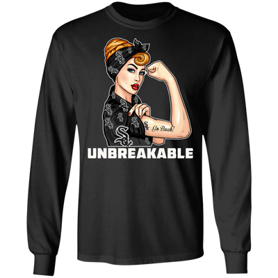 Beautiful Girl Unbreakable Go Chicago White Sox T Shirt