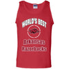 Amazing World's Best Dad Arkansas Razorbacks T Shirts