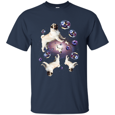 Nice Pug T Shirts - Pug Doughnut Galaxy, cool gift for your friend